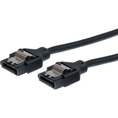 STARTECH 12in Latching Round SATA Cable - fast Ethernet Switch - 12 round SATA Cable - 12 latching SATA Cable