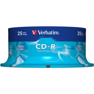 VERBATIM CD-R 25pk Spindle 52x
