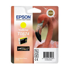 EPSON T0874 INK CARTRIDGE YELLOW R1900