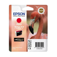 EPSON T0877 INK CARTRIDGE RED R1900