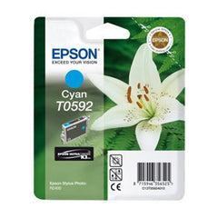 EPSON T0592 INK CARTRIDGE CYAN 519