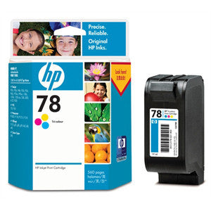 HP 78 TRI-COLOR INK CART C6578DA