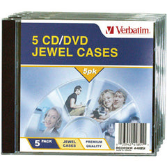 VERBATIM 5pk Empty CD Case