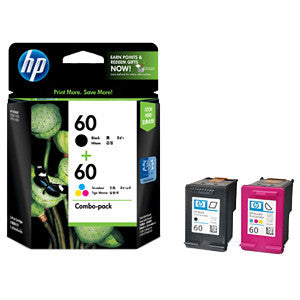 HP 60 B+C COMBO-P INK CARTS CN067AA