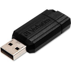 VERBATIM Pinstripe USB Drive 32GB (Black)