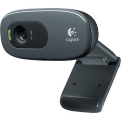 LOGITECH C270 HD WEBCAM HD 720p video calling & recording 3.0mp software enhanced pics RightLight & RightSound technology. 2 Years Limited Warranty