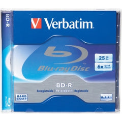 VERBATIM Blu-Ray 25GB 1Pk Jewel Case 6x