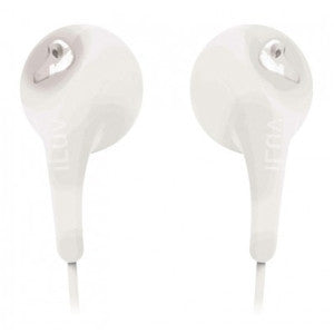 iLuv Bubble Gum II Earphones-White