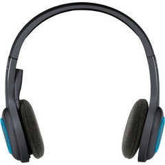 LOGITECH H600 WIRELESS HEADSET (R) Connects to your PC with a nano USB receiver. Six-hour rechargeable battery. Portable folding design. Laser-tuned drivers with stereo sound. Noise Cancelling Microphone. 2yr