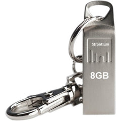 STRONTIUM TECHNOLOGY 8GB USB Flash Drive Ammo Series Silver