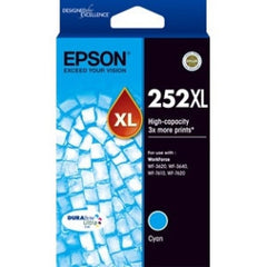 EPSON 252XL High Capacity DURABrite Ultra Cyan ink