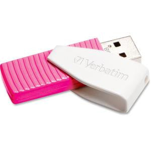 Verbatim Store'n'Go USB Drive Swivel 16GB - Pink