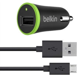 BELKIN 1a Car Charger with Micro USB Charge/Sync cable (Smartphones)