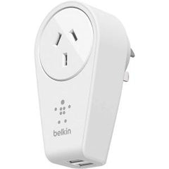 BELKIN Rotating Dual USB Charger with AC socket