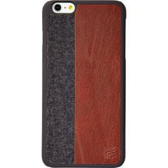 Maroo iPhone 6+ Snap On Case -Brown PU Leather
