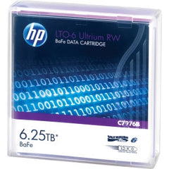 HPE HP LTO6 Ultrium 6.25TB BaFe RW Data Tape