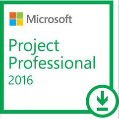 MICROSOFT PROJECT PRO 2016 (ESD DOWNLOAD) - FOR WINDOWS DEVICES - ALL LANGUAGES - PRODUCT KEY ISSUED BY EMAIL