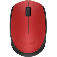 LOGITECH M171 WIRELESS MOUSE - RED
