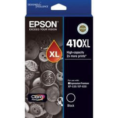 EPSON 410XL HIGH CAPACITY CLARIA PREMIUM - BLACK INK CARTRIDGE (XP-530 XP-630)