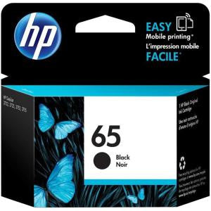 HP 65 BLACK INK CARTRIDGE