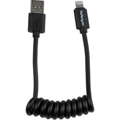 STARTECH 0.3m 1ft Coiled Lightning to USB Cable