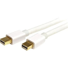 STARTECH 1m 3 ft White Mini DisplayPort Cable M/M