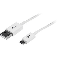 STARTECH 1m White Micro USB Cable - A to Micro B