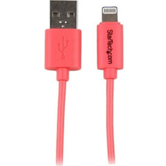 STARTECH 1m Pink 8-pin Lightning to USB Cable