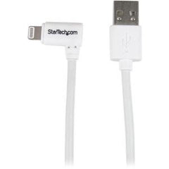 STARTECH 6ft White Angled Lightning to USB Cable