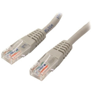 STARTECH 2m White Snagless UTP Cat5e Patch Cable