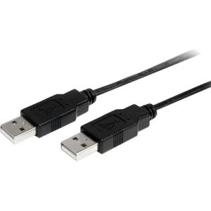 STARTECH 1m USB 2.0 A to A Cable - M/M - 1m USB 2.0 aa Cable - USB a male to a male Cable