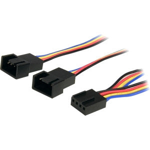 STARTECH 12 4Pin PWM Fan Extension Power Y Cable