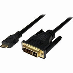 STARTECH 2m Mini HDMI to DVI-D Cable - M/M - 2 meter Mini HDMI to DVI Cable - 19 pin HDMI (C) Male to DVI-D Male - 1920x1200 Video
