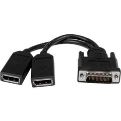 STARTECH 8in DMS-59 to Dual DisplayPort Cable