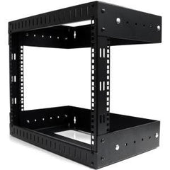 STARTECH 8U Open Frame Wall Mount Equipment Rack - Adjustable Depth