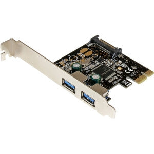 STARTECH 2 Port PCIe USB 3.0 Card w/ SATA Power