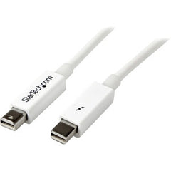 STARTECH 2m White Thunderbolt Cable - M/M