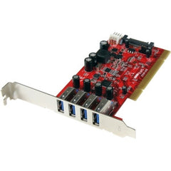 STARTECH 4 Port PCI USB 3.0 Card w/ SATA Power