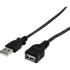 STARTECH 3 ft Black USB Extension Cable A to A