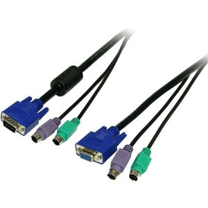 STARTECH 6 ft 3-in-1 PS/2 KVM Cable