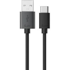 iLuv USB-C TO A CABLE 3FT - BLACK