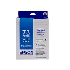 EPSON 73N INK CARTRIDGE & PAPER VALUE PACK