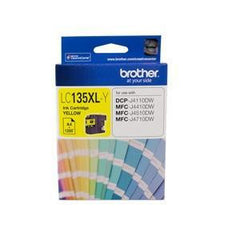 BROTHER LC135XLY : Ink cartridge Yellow with 1200 page yield 5% covereage