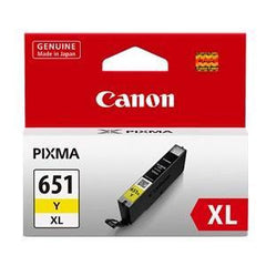 CANON CLI651XLYOCN YELLOW INK CART (H/Y)