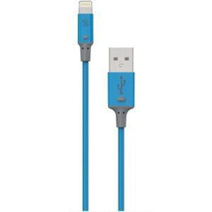 Scosche Industries Inc Lightning Charging Cable - Blue