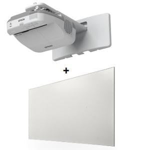 EPSON EB-585WI BUNDLED WITH 90in TEAMBOARD WHITEBOARD