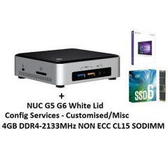 INTEL NUC MINI PC I5-6260U 4GB 120GB SSD W10P