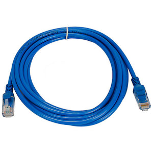 ORIENTAL PACIFIC CYBER BLUE CAT5E NETWORKING CABLE 6M