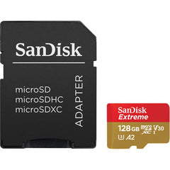 SanDisk Extreme MicroSDXC 128GB Up to 160MB