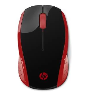 HP WIRELESS MOUSE 200 (EMPRESS RED)